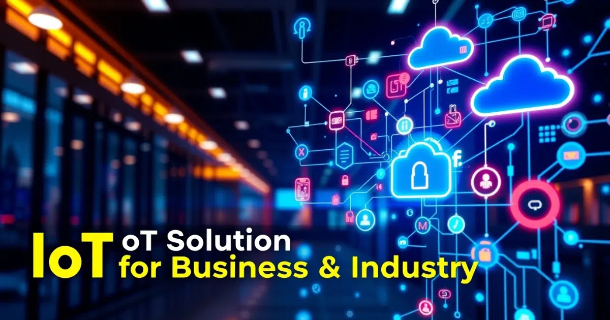 ปกบทความพื้นฐาน IoT Solution ธุรกิจ
